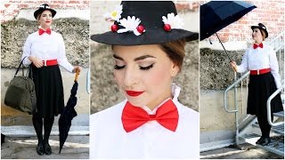 Mary Poppins DIY | Costume, Hair, Makeup