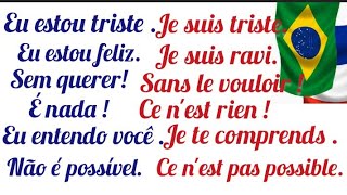 100 frases curtas e muito importantes em francês