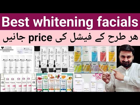 best whitening facial review || all whitening facial with prices || how to use facial step by step