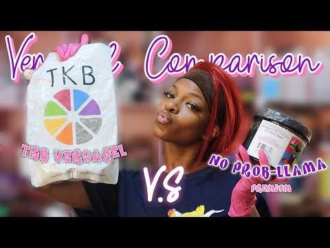 TKB Versagel V.S No Prob-llama Premium Versagel (Lipgloss Base Comparison) | Baddie Business