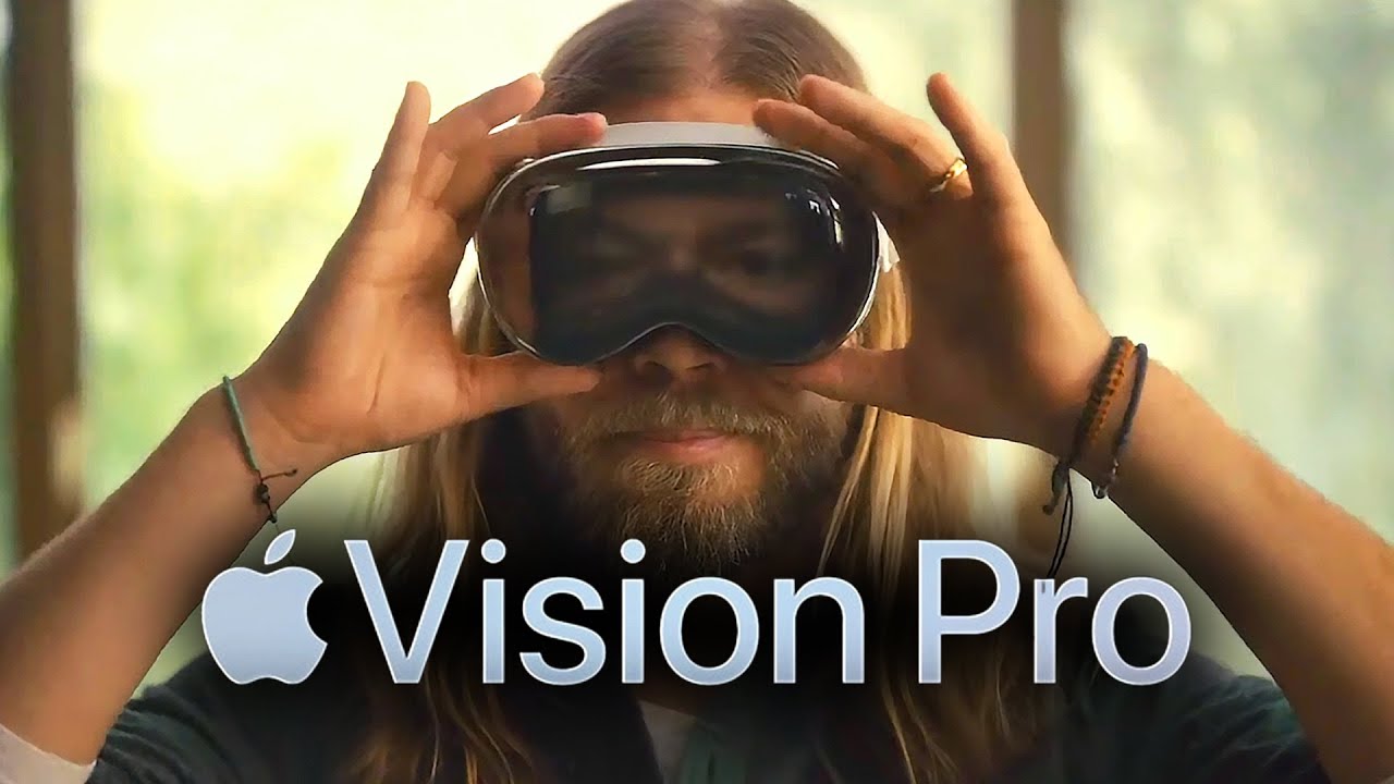 Apple Vision Pro announcement footage from the original reveal