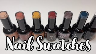 NAL RESERVE LA VEGAN GEL POLISH SWATCHES | COLORS PERFECT FOR FALL