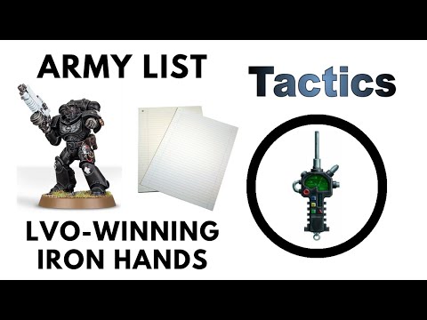 LVO-Winning Iron Hands: Army List Review + Discussion -Used by Richard Siegler to win Las Vegas Open