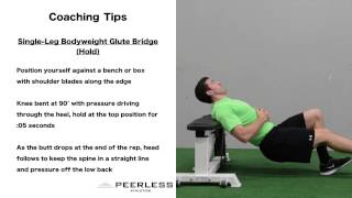 593. Single Leg Bodyweight Glute Bridge (Hold)