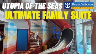 Ultimate Family Suite Room Tour onboard Utopia of the Seas!