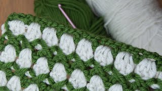 😍 Easy Crochet Baby Blanket Pattern | How to crochet