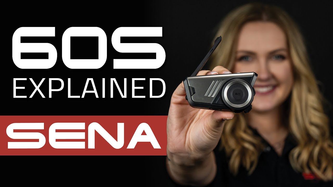 SENA SENA 60S Casque d'interphonie maillé Sound by Harman Kardon, jeu de 2 pièces