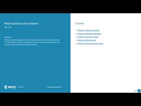 BPM course: 1. Introduction | Real scenarios and solutions 1.07