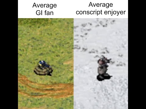 Average GI fan vs Average conscript enjoyer