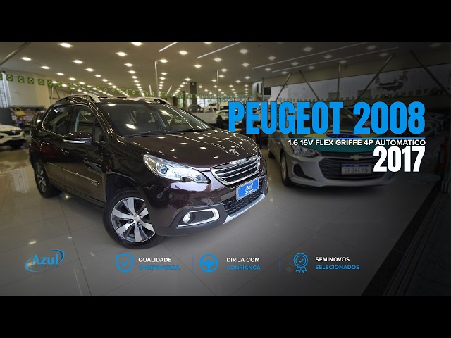 Vídeo PEUGEOT 2008 1.6 16V FLEX GRIFFE 4P AUTOMATICO