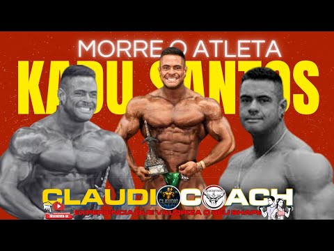 MORRE O ATLETA DE FISICULTURISMO (KADU SANTOS) AOS 31 ANOS DE ACIDENTE VASCULAR CELEBRAL (AVC)