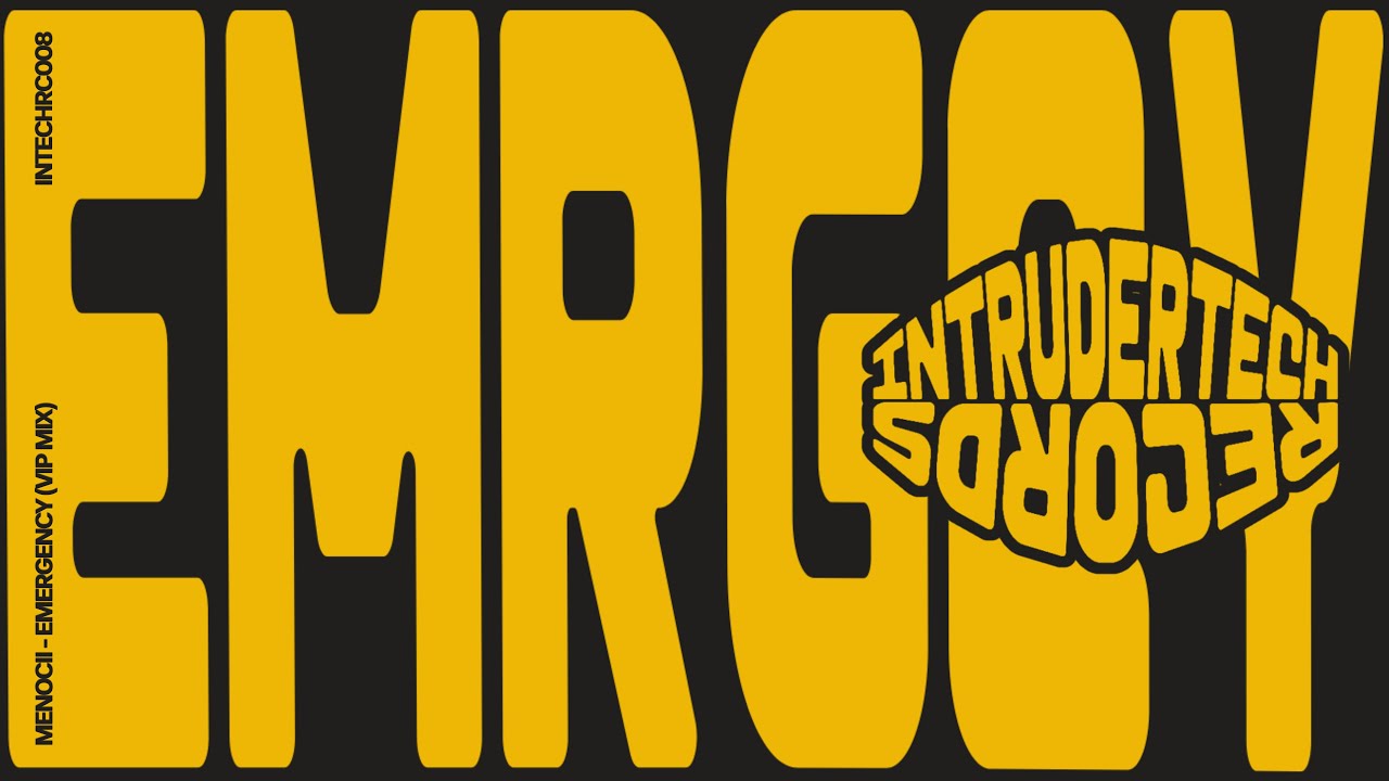 Menocii - Emergency (Vip Mix) [INTECHRC008]