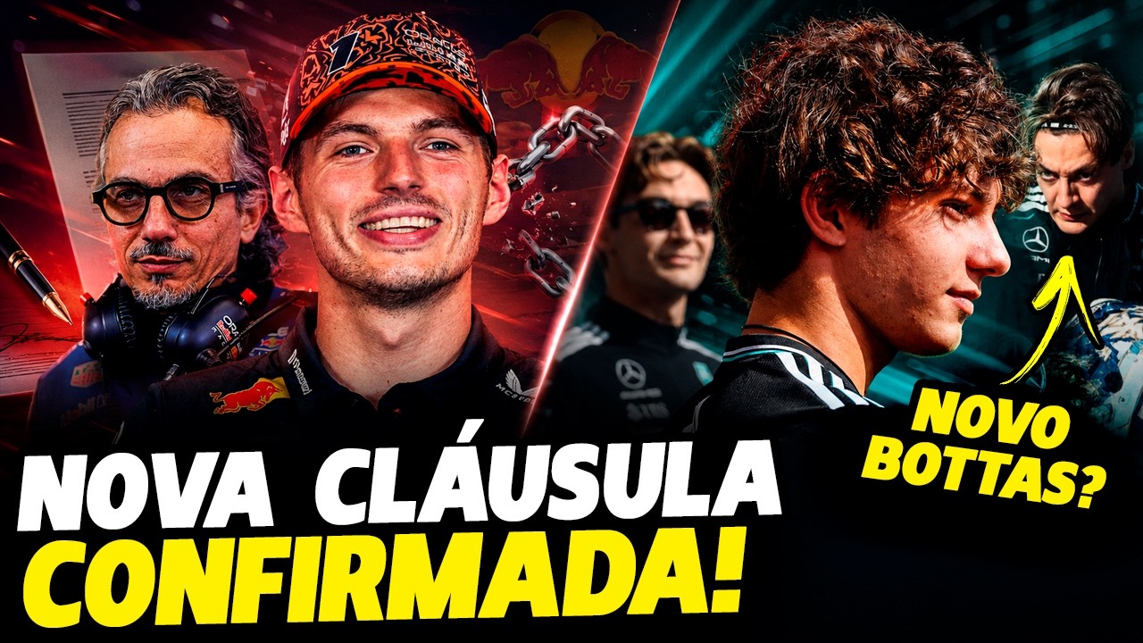 ATÉ 2030? SERÁ? NOVO CONTRATO DE VERSTAPPEN TEM NOVAS CLÁUSULAS DE SAÍDA! | FÓRMULA 1