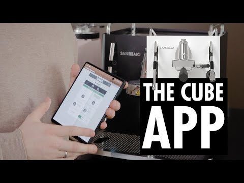 CUBE: Using the Web App | Sanremo Coffee Machines Australia