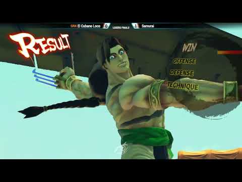 WNF Oakland 2019 S1.3 - USFIV Losers Final SRK DM | El Cubano Loco (Vega) vs Samurai (Evil Ryu)