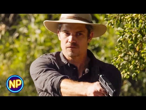 Raylan Has a Standoff with Two Idiots | Justified Season 3 Episode 3 | Now Playing
