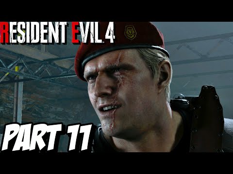 RESIDENT EVIL 4 REMAKE Walkthrough Gameplay Part 11 Hardcore Difficulty - Chapter 11