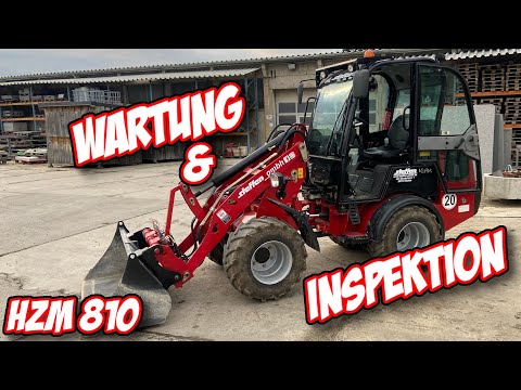 China-Radlader Hoflader | Wartung und Inspektion | HZM 810 | DIY | Selbst&Ständig