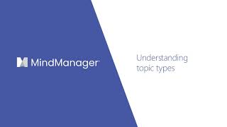MindManager Minutes: Understanding topic types