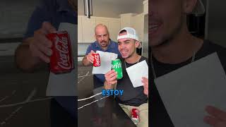 Transformando la COCA COLA en SEVEN UP🥤#trucodemagia #cocacola thumbnail