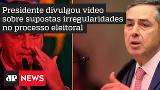 Bolsonaro volta a criticar ministro Luís Roberto Barroso