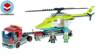 LEGO City 60343 Rescue Helicopter Transporter - LEGO Speed Build Review