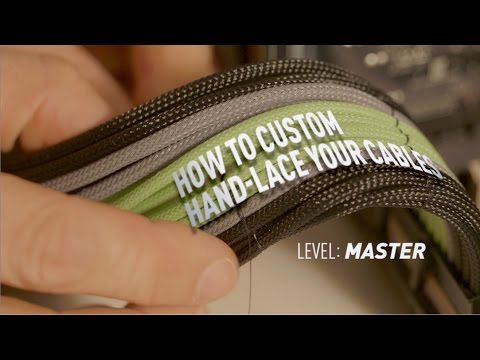GeForce Garage: Antec 900 Series, Video 4 – How To Hand Lace Your Cables