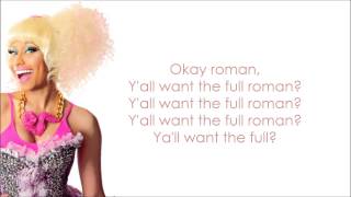 Nicki Minaj-Roman in Moscow(lyrics)