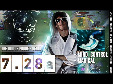 THE LEYEND - Dendi IS BACK to his LEGENDARY PUDGE - NEW ITEMS - (Dots and Beats)