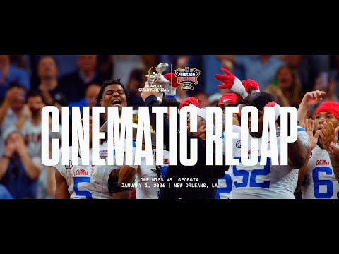 2025 Ole Miss Football Cinematic Recap: Sugar Bowl vs Georgia - CFP Quarterfinal