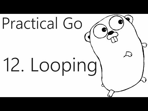 Looping Go Lang Practical Programming Tutorial p 12