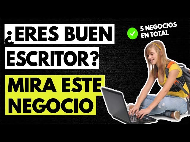 Vídeo relacionado con 2 libros en 1 aprende a escribir y gana dinero con tu escritura creativa: Cómo escribir una novela o cualquier otro tipo de texto y crear negocio online sin inversión