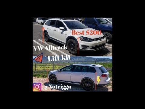 How to install VW Alltrack Leveling Kit