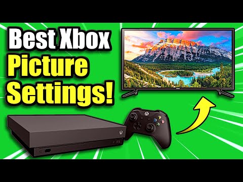 Get the BEST PICTURE SETTINGS on XBOX ONE & Improve your Graphics! (Best Method)
