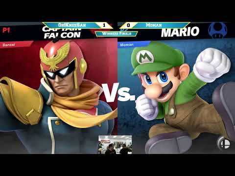 Shield on Sunday 44: Oh!KneeSan (C. Falcon) V.S. Moman (Mario, Ness) Losers Round 4
