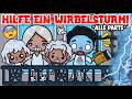 🎥 DER FILM 🍿 HILFE EIN TORNADO 🌪️ + DIE ZWILLINGE WERDEN KRANK 🤧 DEUTSCHE TOCA BOCA STORY mit stimme