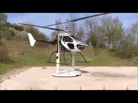Coax helicopter trainer Trainer