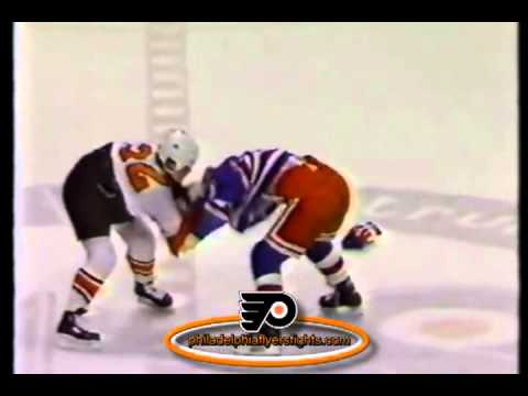 Apr 9, 1986 Wilf Paiement vs Rick Tocchet New York Rangers vs Philadelphia Flyers