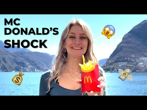 Il MCDONALD più COSTOSO ed il più ECONOMICO D'EUROPA!