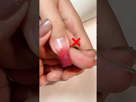 😢 Always Have Trouble with Ombre Nails? 💅 You need to mix your Solid Gel Polish & Base Coat.🤩