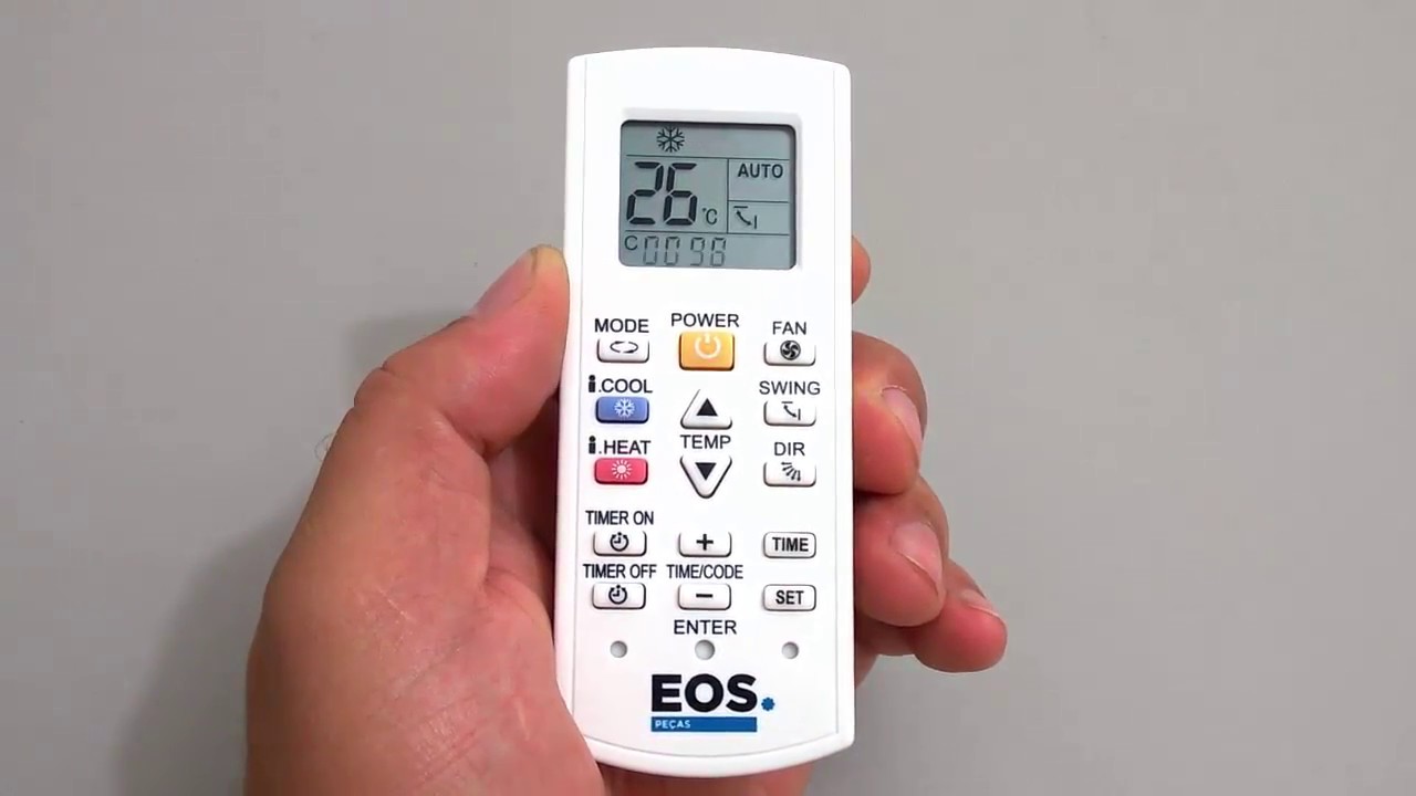 🎯 Como Configurar Controle Remoto Universal Ar Condicionado Split