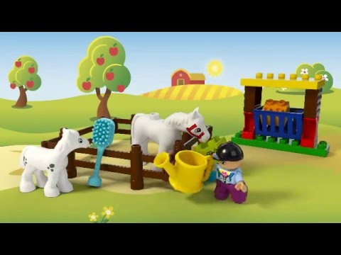 Vidéo LEGO Duplo 10806 : Les chevaux