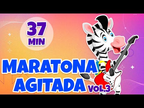 Maratona Agitada Vol. 3 - Giramille 37 min | Desenho Animado Musical