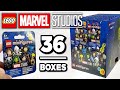 LEGO Marvel Studios Minifigures Series 2 - 36 Boxes Opening