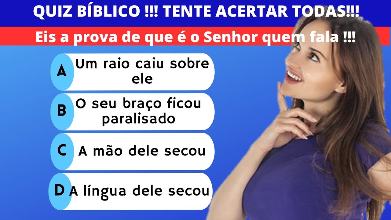 6 QUIZ BÍBLICOS - QUIZ BÍBLICO PERGUNTAS E RESPOSTAS COM REFERÊNCIAS [Gincana Católica]