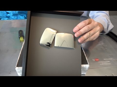 What's inside the YouTube Silver Play Button?