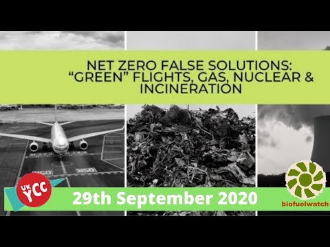Full Webinar Net Zero False Solutions: “Green” Flights, Gas, Nuclear & Incineration