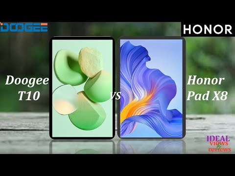 doogee t10 vs honor pad x8