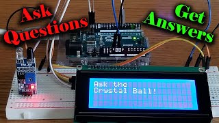 Ask the Arduino Crystal Ball! | Touchless Magic Project That Answers You