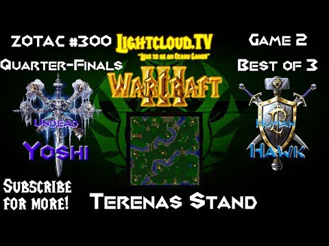 DkH.Yoshi (NE) VS Hawk (HU) - WC3 G2 - ZOTAC #300 QF